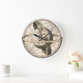 Steampunk World Wereldbol Wall Clock Grote Klok (Huis)