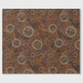 Steampunk Wrapping- of lospaginapapier Cadeaupapier (Vlak)