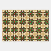 Steampunk Wrapping Paper Flat Sheet Set van 3 (Voorkant 3)