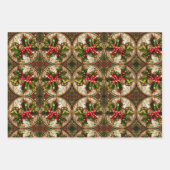 Steampunk Wrapping Paper Flat Sheet Set van 3 (Voorkant)