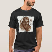 Steampunk Yeti T-shirt (Voorkant)