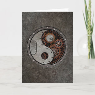 Steampunk Yin Yang Kaart