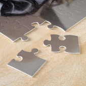 Steampunk Yorkie Jigzaag Puzzle Legpuzzel (Zijkant)