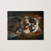 Steampunk Yorkie Puzzel (Horizontaal)