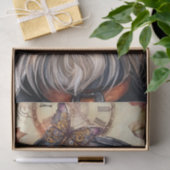 Steampunk Yorkshire Terrier Dog Tissuepapier (Geschenk)