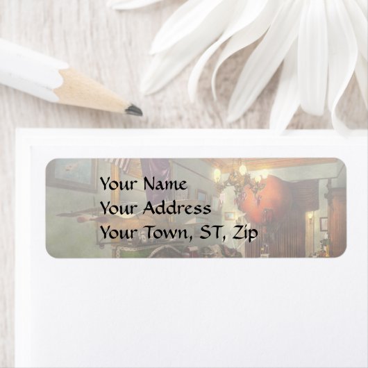 Steampunk - Zaal van het wonder 1908 Etiket (Insitu)