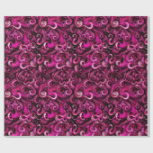 Steampunk Zee Levensroze octopus Tentacles Cadeaupapier (Vlak)