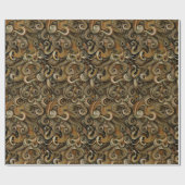 Steampunk Zee Life Octopus Tentacles Cadeaupapier (Vlak)