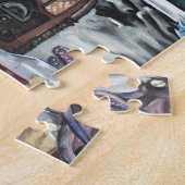 steampunk zeemeermin waar je me achterliet legpuzzel (Zijkant)