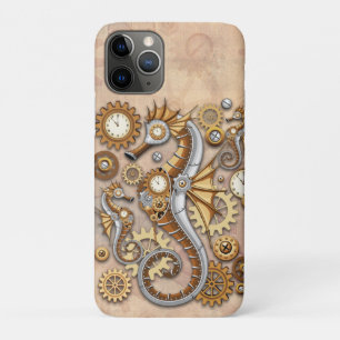 Steampunk Zeepaardje Vintage Surrealistische Kunst Case-Mate iPhone Case