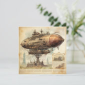 Steampunk Zeppelin (10) (Staand voorkant)