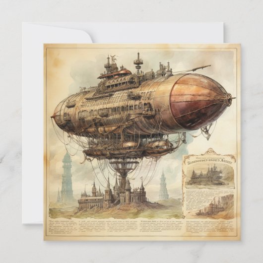 Steampunk Zeppelin (10) (Voorkant)