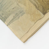 Steampunk Zeppelin (10) Fleece Deken (Hoek)