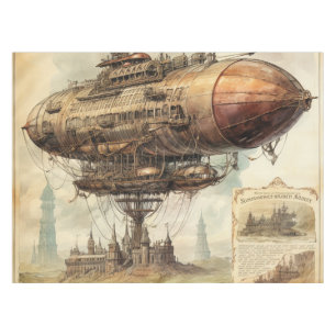 Steampunk Zeppelin (10) Tafelkleed