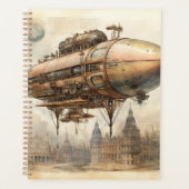  Steampunk Zeppelin (12) Planner (Voorkant)