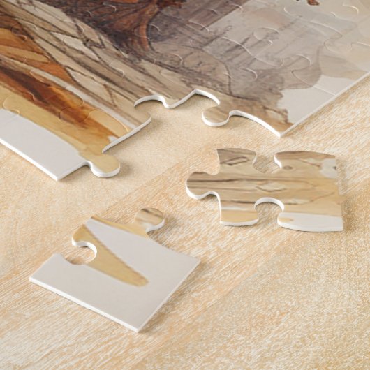 Steampunk Zeppelin (1) Legpuzzel (Zijkant)