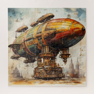  Steampunk Zeppelin (1) Legpuzzel