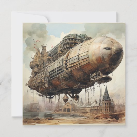 Steampunk Zeppelin (2) (Voorkant)