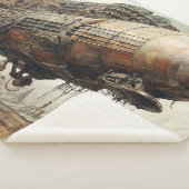  Steampunk Zeppelin (2) Sherpa Deken (3/4)