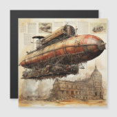  Steampunk Zeppelin (3) (Voorkant / Achterkant)