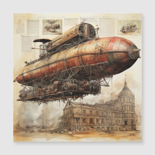  Steampunk Zeppelin (3) (Voorkant)