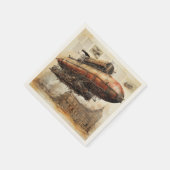  Steampunk Zeppelin (3) Servet (Hoek)
