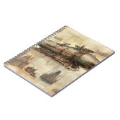 Steampunk Zeppelin (5) Notitieboek (Linkerzijde)