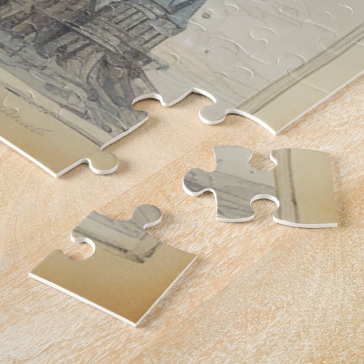 Steampunk Zeppelin (7) Legpuzzel (Zijkant)