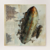 Steampunk Zeppelin (7) Legpuzzel (Horizontaal)