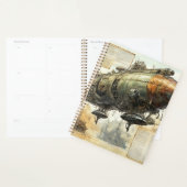  Steampunk Zeppelin (8) Planner (Display)