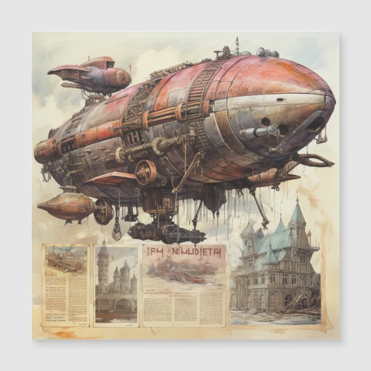 Steampunk Zeppelin (9) (Voorkant)