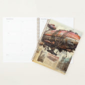  Steampunk Zeppelin (9) Planner (Display)