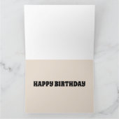 STEAMPUNK ZEPPELIN BLIMP NEWSPAPER BIRTHDAAGKAARTE KAART (Binnen)