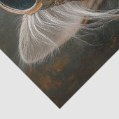 Steampunk Zilver Tabby Cat Decoupage Craft Paper Tissuepapier (Detail)