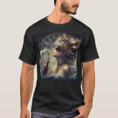 Steampunk Zodiac Aquarius T-shirt (Voorkant)