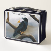 Steampunk Zwarze Raaf Opwindsleutel Mechanisch (Voorkant)