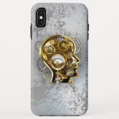 Steampunkhoofd met manometer Case-Mate iPhone case (Achterkant)