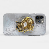 Steampunkhoofd met manometer Case-Mate iPhone case (Achterkant (horizontaal))
