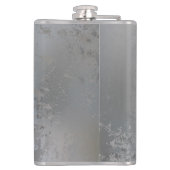 Steampunkhoofd met manometer heupfles (Achterkant)