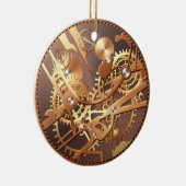 steampunkhorlogeversnellers keramisch ornament (Rechts)