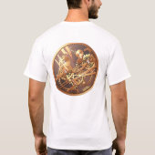 steampunkhorlogewerk t-shirt (Achterkant)