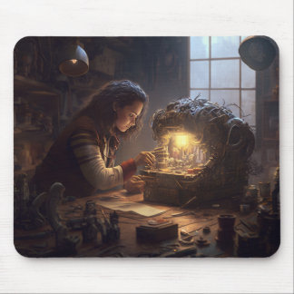 steampunkingenieur muismat