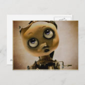 steampunkkaarten briefkaart (Voorkant / Achterkant)