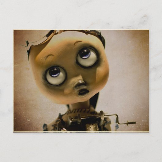 steampunkkaarten briefkaart (Voorkant)