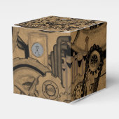Steampunkmachines (Brassy) Bedankdoosjes (Voorkant Zijde)