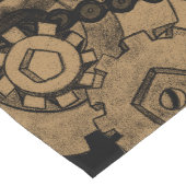 Steampunkmachines (Brassy) Lange Tafelloper (Hoek)