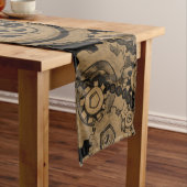 Steampunkmachines (Brassy) Lange Tafelloper (Voorbeeld)