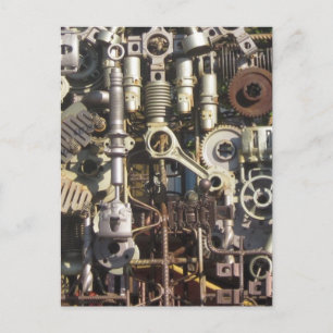 Steampunkmachines Briefkaart
