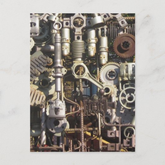 Steampunkmachines Briefkaart (Voorkant)