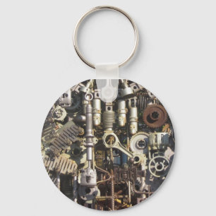 Steampunkmachines Sleutelhanger